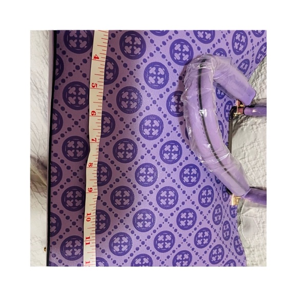 Elegant Purple Vegan Tote Bag - Picture 6 of 12